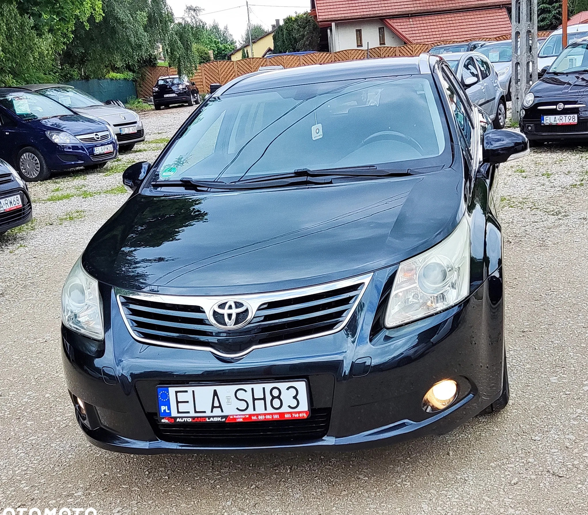 Toyota Avensis cena 28950 przebieg: 215000, rok produkcji 2009 z Tyszowce małe 497